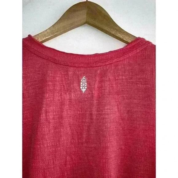 Free People fp movement Full Hearts Tank Top Hot Hibiscus Size XS - Picture 7 of 10